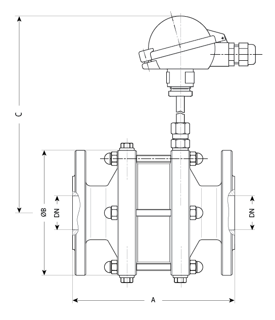 Model 933-A Dimensions Illustration