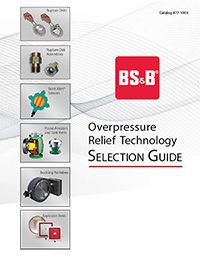 Overpressure Relief Technology Selection Guide cover
